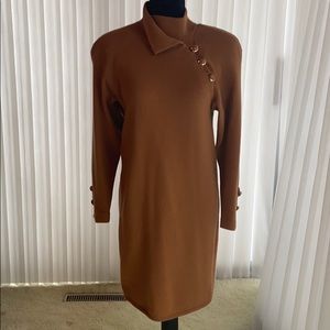 ST. JOHN by Marie Gray Carmel classic knit dress